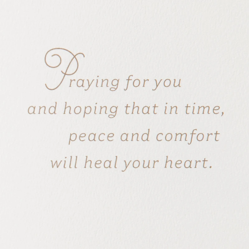 Peace and Comfort to Heal Your Heart Sympathy Card for only USD 5.99 | Hallmark