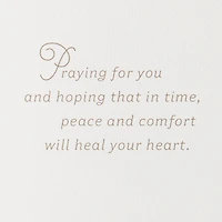 Peace and Comfort to Heal Your Heart Sympathy Card for only USD 5.99 | Hallmark