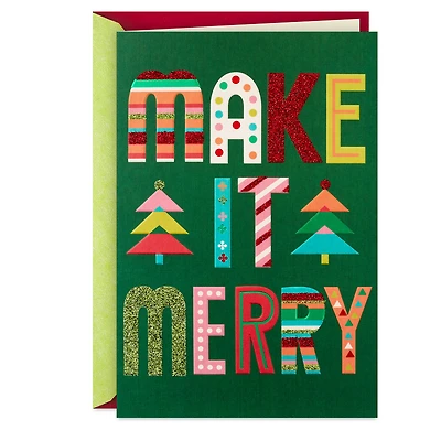 Make It Merry Christmas Card for only USD 6.99 | Hallmark