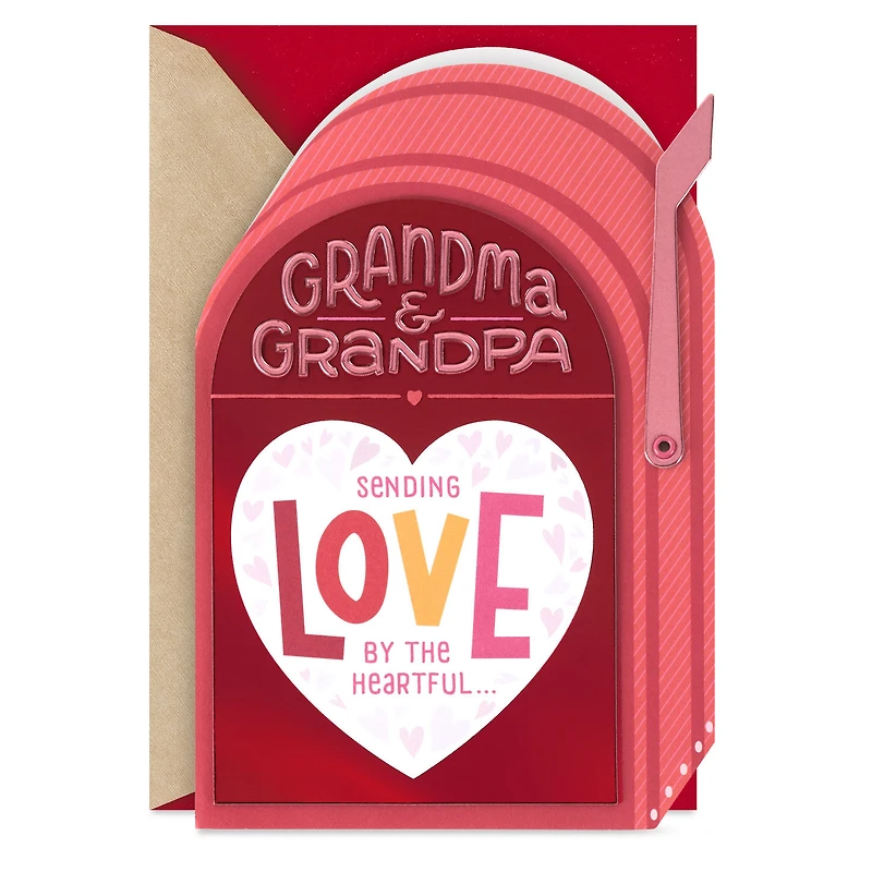 Sending Love by the Heartful Valentine's Day Card for Grandma and Grandpa for only USD 6.99 | Hallmark