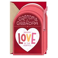 Sending Love by the Heartful Valentine's Day Card for Grandma and Grandpa for only USD 6.99 | Hallmark