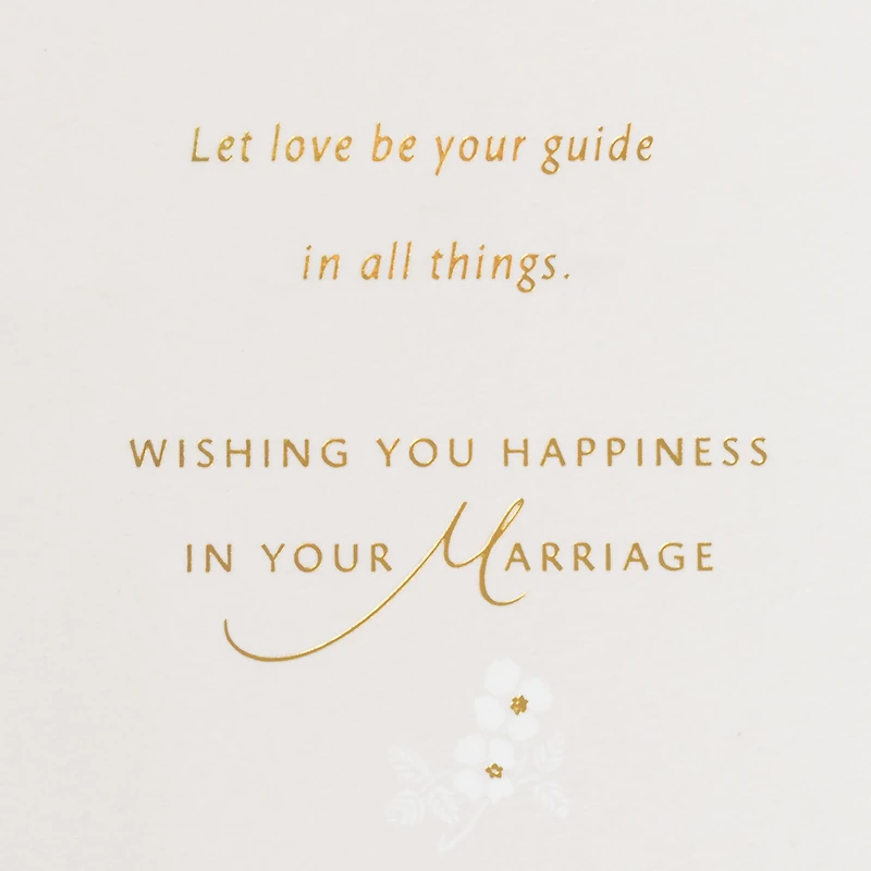 Let Love Be Your Guide Wedding Card for only USD 5.59 | Hallmark