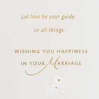 Let Love Be Your Guide Wedding Card for only USD 5.59 | Hallmark