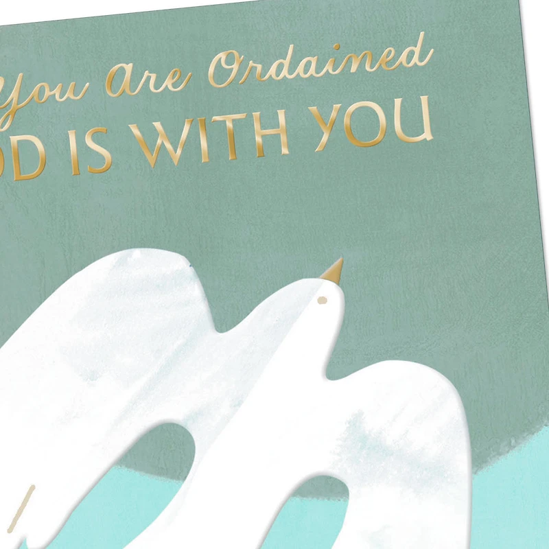 God Is With You Ordination Congratulations Card for only USD 3.99 | Hallmark