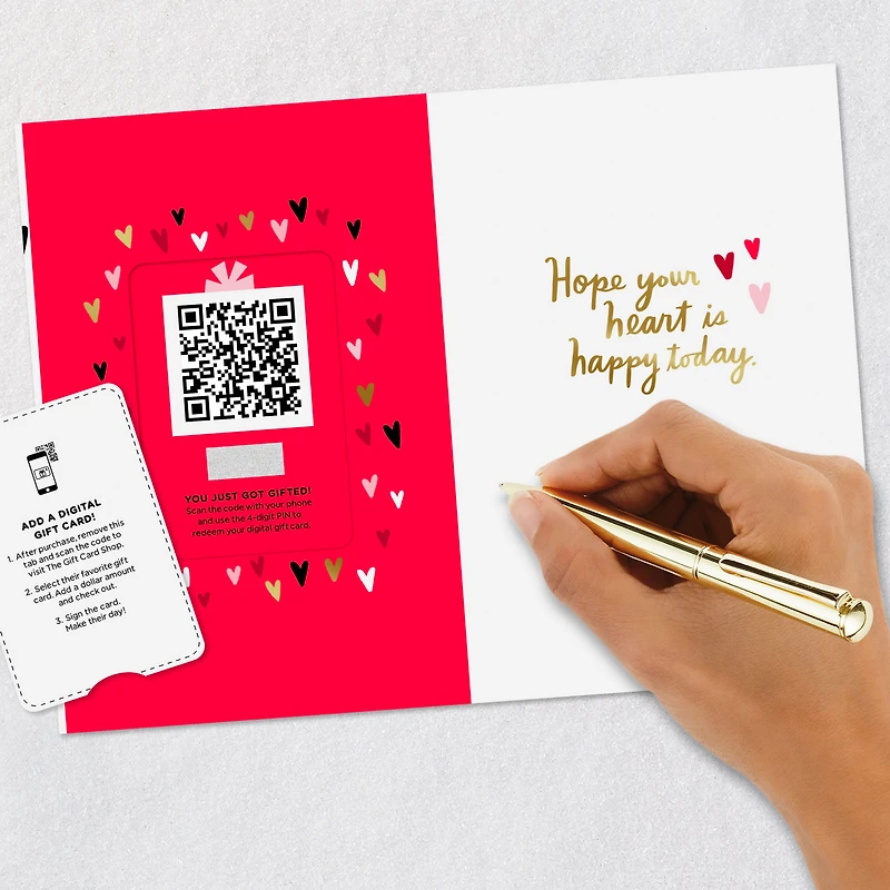 Hope Your Heart Is Happy Gift Card Greeting Valentine's Day Card for only USD 4.99 | Hallmark