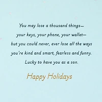 Lucky to Love You Christmas Card for Son for only USD 5.59 | Hallmark