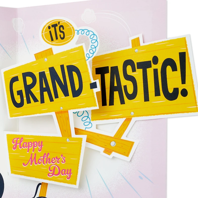 Disney Mickey Mouse You're Grand-Tastic Pop-Up Mother's Day Card for Grandma for only USD 5.99 | Hallmark