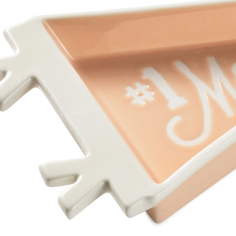 #1 Mom Pennant Trinket Dish for only USD 19.99 | Hallmark