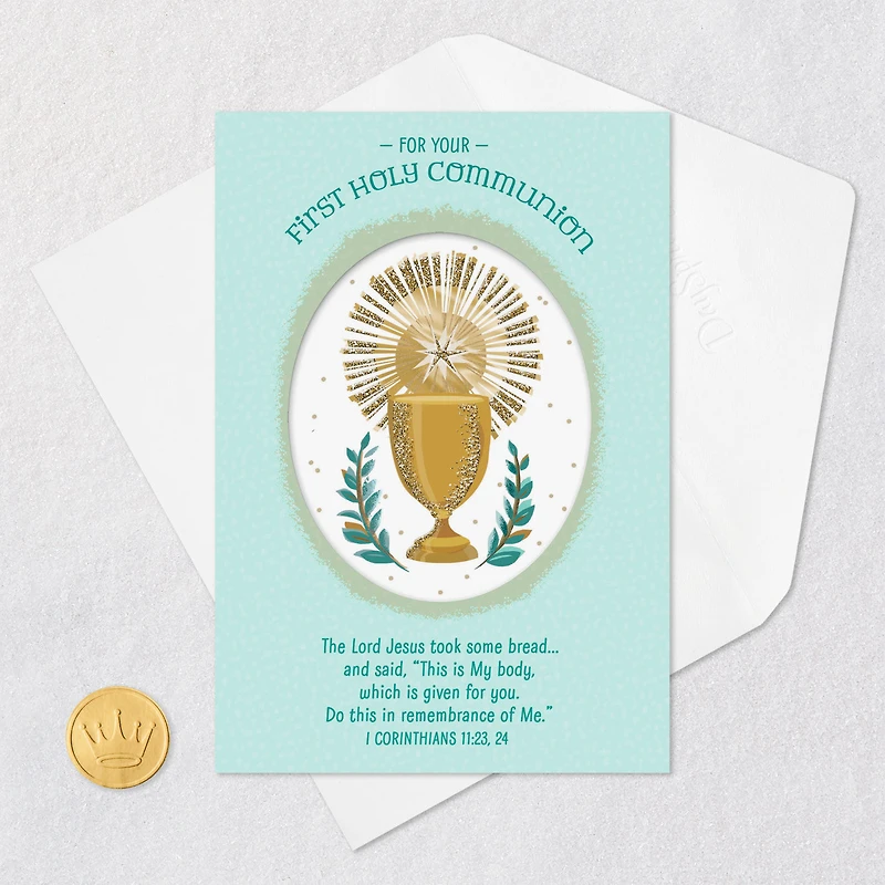 God Bless You First Communion Card for only USD 4.99 | Hallmark