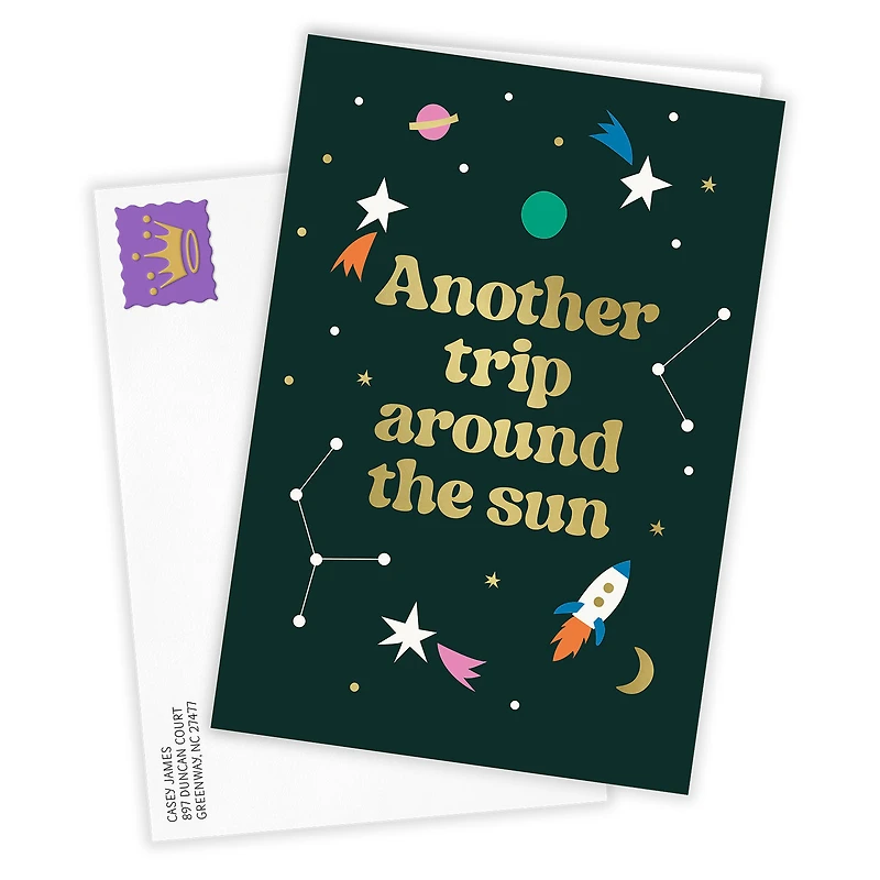 Another Trip Around the Sun Custom Birthday Card for only USD 4.99 | Hallmark