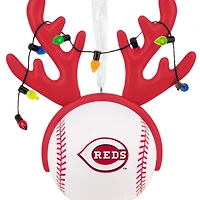 MLB Cincinnati Reds™ Reindeer Baseball Hallmark Ornament for only USD 12.99 | Hallmark