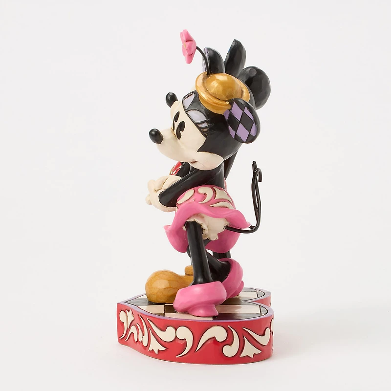 Jim Shore Disney Mickey and Minnie on Heart Figurine, 6.2" for only USD 89.99 | Hallmark