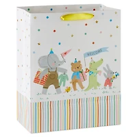 13" Cute Animal Parade Large New Baby Gift Bag for only USD 5.49 | Hallmark