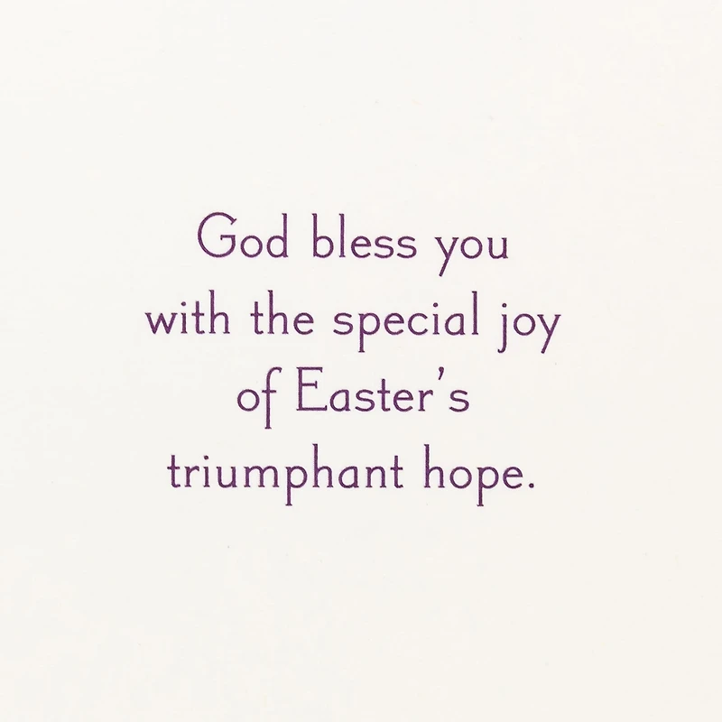 Special Joy of Triumphant Hope Religious Easter Card for only USD 4.99 | Hallmark