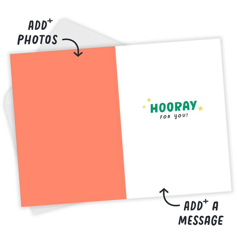 Hooray for Today Silly Cats Custom Congratulations Card for only USD 4.99 | Hallmark