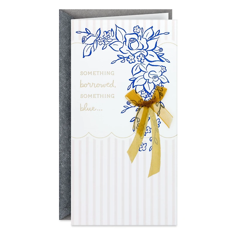 Something Borrowed, Something Blue Money Holder Wedding Card for only USD 6.59 | Hallmark