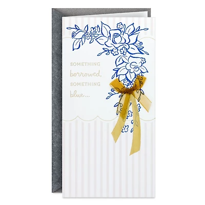Something Borrowed, Something Blue Money Holder Wedding Card for only USD 6.59 | Hallmark