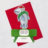 Christmas Cod Fish Pun Funny 3D Pop-Up Christmas Card for only USD 7.99 | Hallmark