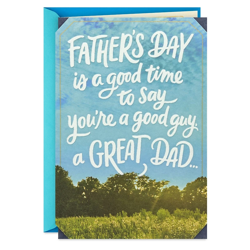 You’re a Good Guy and a Great Dad Father's Day Card for only USD 5.99 | Hallmark