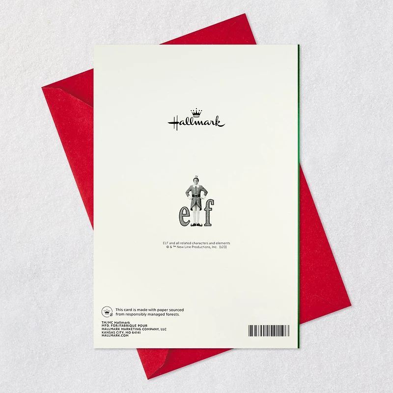 Elf Buddy the Elf™ Holiday Advice Funny Christmas Card for only USD 4.59 | Hallmark