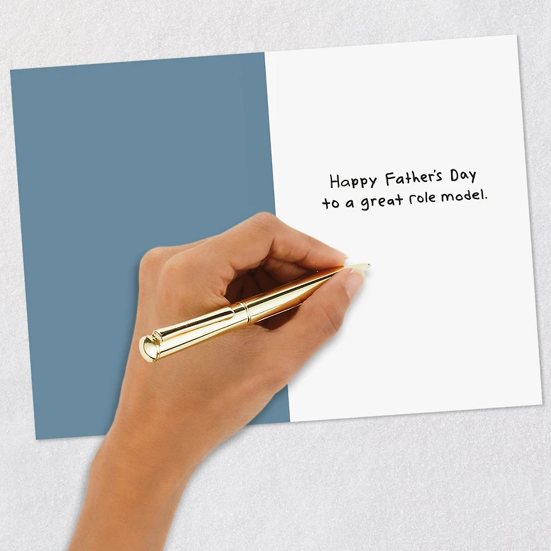 To a Great Role Model Funny Father's Day Card for only USD 3.99 | Hallmark