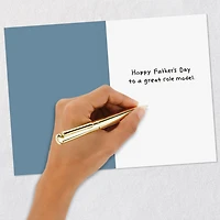 To a Great Role Model Funny Father's Day Card for only USD 3.99 | Hallmark