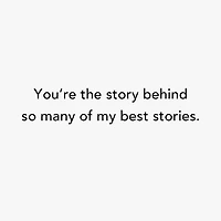 You're the Story Behind My Best Stories Friendship Card for only USD 3.99 | Hallmark