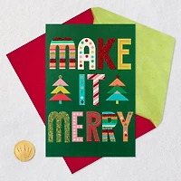 Make It Merry Christmas Card for only USD 6.99 | Hallmark