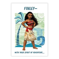 Disney Moana Spirit of Adventure Custom Card for only USD 4.99 | Hallmark