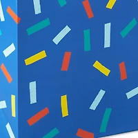 13" Confetti on Blue Large Gift Bag for only USD 4.49 | Hallmark