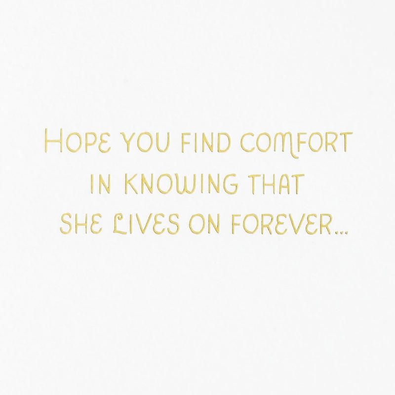 Her Loving Way Sympathy Card for only USD 4.99 | Hallmark