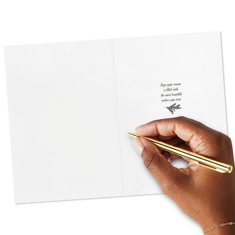 Elegant Poinsettia Boxed Christmas Cards, Pack of 16 for only USD 15.49 | Hallmark