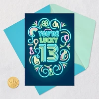 Lucky to Know You 13th Birthday Card for only USD 2.99 | Hallmark