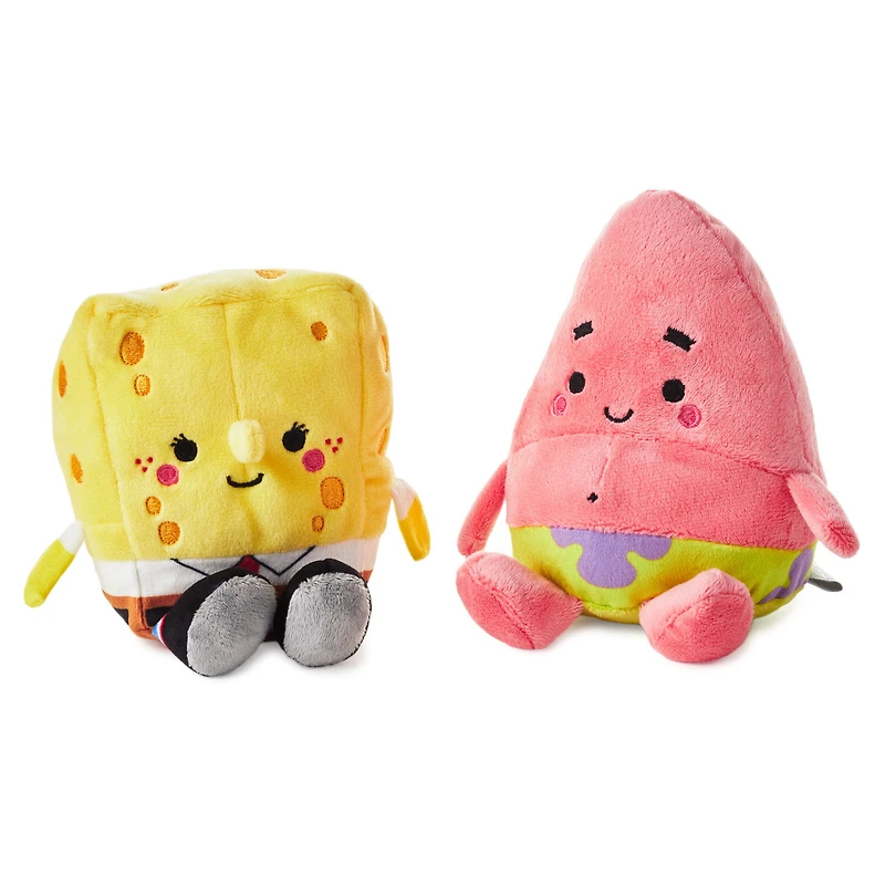 Better Together Nickelodeon SpongeBob and Patrick Magnetic Plush Pair, 5.75" for only USD 22.99 | Hallmark