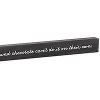 Friends, Wine and Chocolate Wood Quote Sign, 23.5x2 for only USD 14.99 | Hallmark