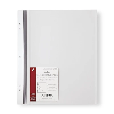 Self-Adhesive Photo Refill Pages, Pack of 8 for only USD 12.99 | Hallmark