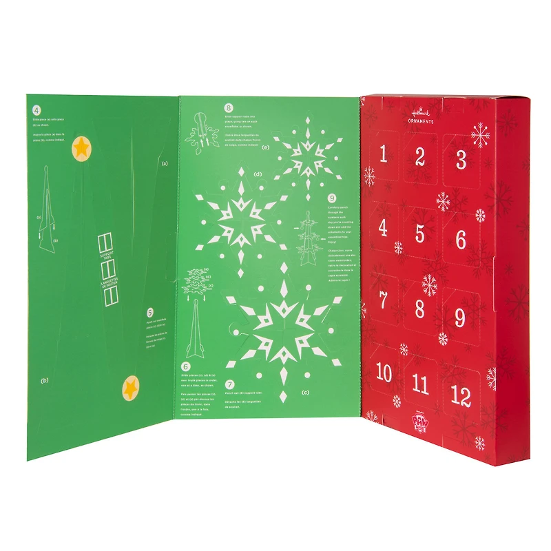 Paw Patrol™ Hallmark Countdown Calendar Paper Tree Set With 12 Mini Ornaments for only USD 34.99 | Hallmark