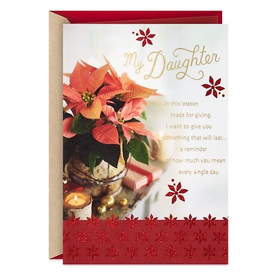 You Mean So Much to Me Christmas Card for Daughter for only USD 5.59 | Hallmark