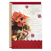 You Mean So Much to Me Christmas Card for Daughter for only USD 5.59 | Hallmark