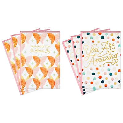 Amazing Mom Assorted Mother's Day Cards, Pack of 6 for only USD 7.99 | Hallmark