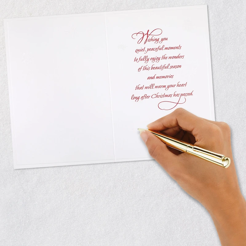 Quiet, Peaceful Moments Christmas Card for only USD 4.59 | Hallmark