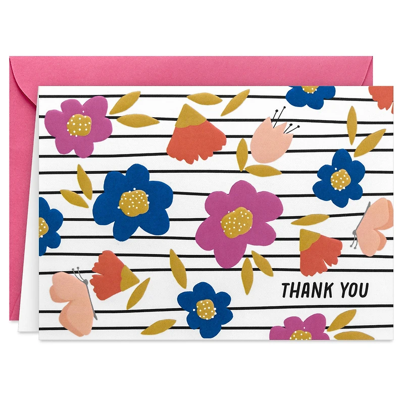 Bright Poppies Blank Thank You Notes, Pack of 10 for only USD 10.49 | Hallmark