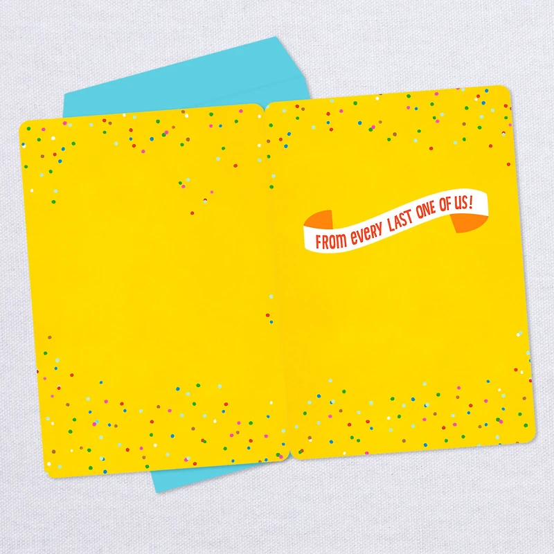 16" Party Cats and Dogs Jumbo Birthday Card From All for only USD 12.99 | Hallmark