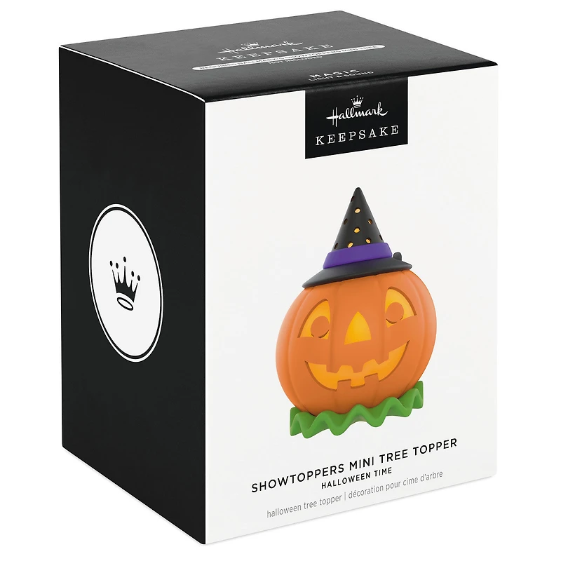 Mini Halloween Time ShowToppers Musical Tree Topper With Light, 3.75" for only USD 37.99 | Hallmark