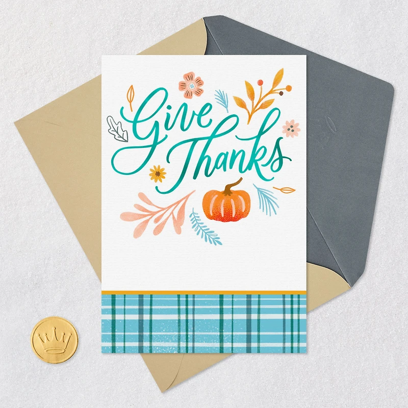 Giving Thanks for People Like You Thanksgiving Card for only USD 3.59 | Hallmark