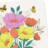 Butterflies and Flowers in Vase Blank Card for only USD 2.99 | Hallmark
