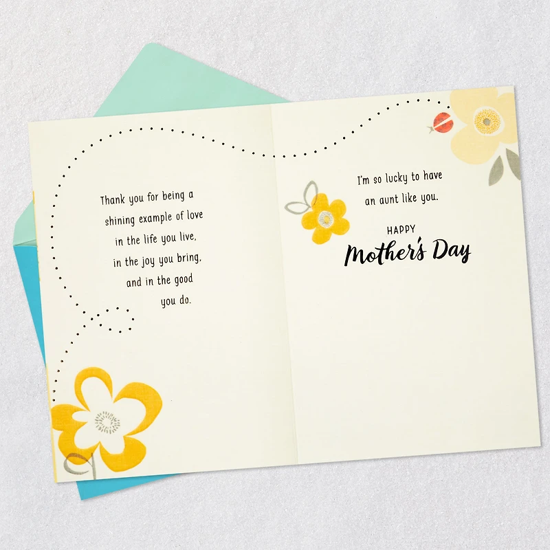 Grateful for Your Shining Example Mother's Day Card for Aunt for only USD 5.99 | Hallmark