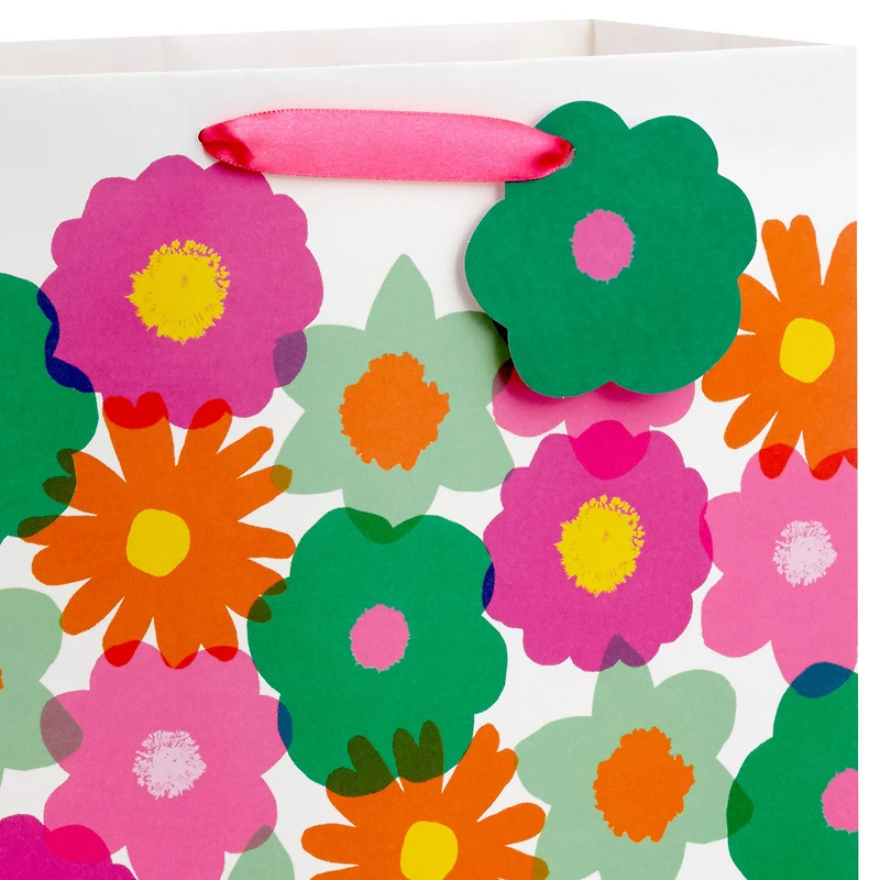 13" Whimsical Blooms Large Gift Bag for only USD 4.49 | Hallmark