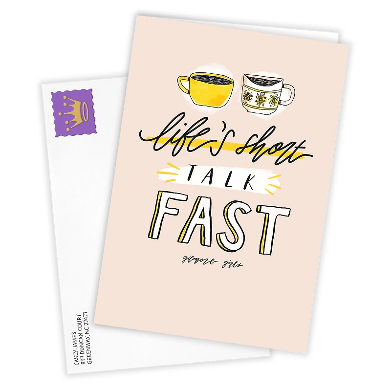 Gilmore Girls Talk Fast Custom Card for only USD 4.99 | Hallmark