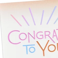 You Deserve This Happiness Congratulations Card for only USD 4.99 | Hallmark